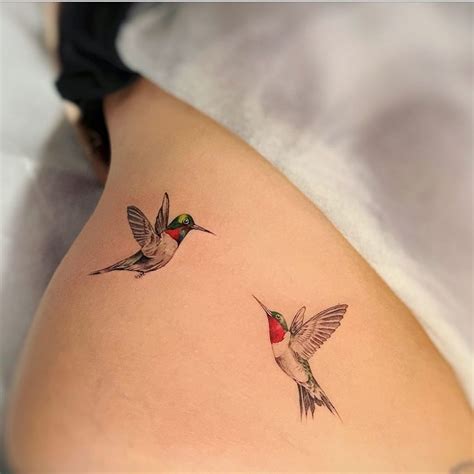 tattoos of hummingbirds